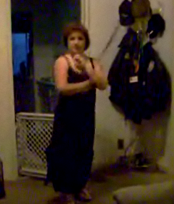 Mom Shows Off Her Nunchuck Skills